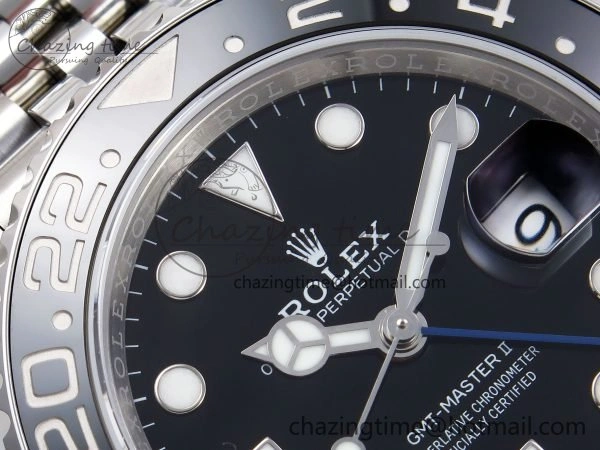 GMT-Master II 126710 BLNR 904L Steel VSF 1:1 Best Edition VR3285 (Correct Hand Stack)