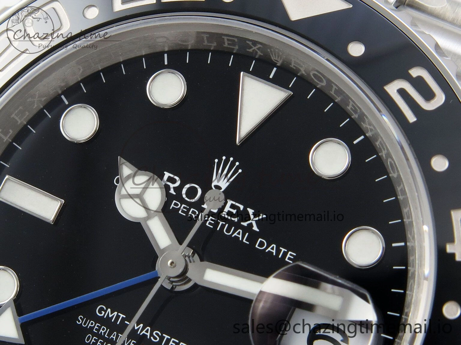 GMT-Master II 126710 BLNR 904L Steel VSF 1:1 Best Edition on Jubilee Bracelet DD3285 CHS V3