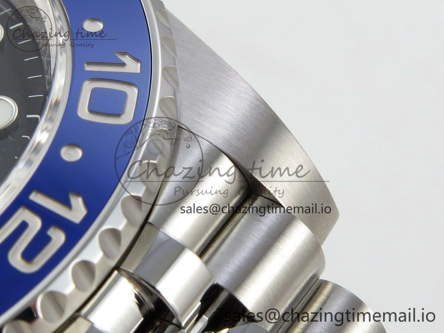 GMT-Master II 126710 BLNR 904L Steel VSF 1:1 Best Edition on Jubilee Bracelet DD3285 CHS V3