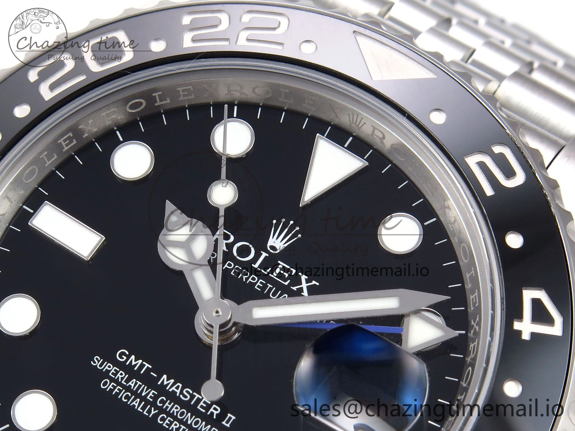 GMT-Master II 126710 BLNR 904L THBF 1:1 Best Edition on Jubilee Bracelet SH3285 CHS