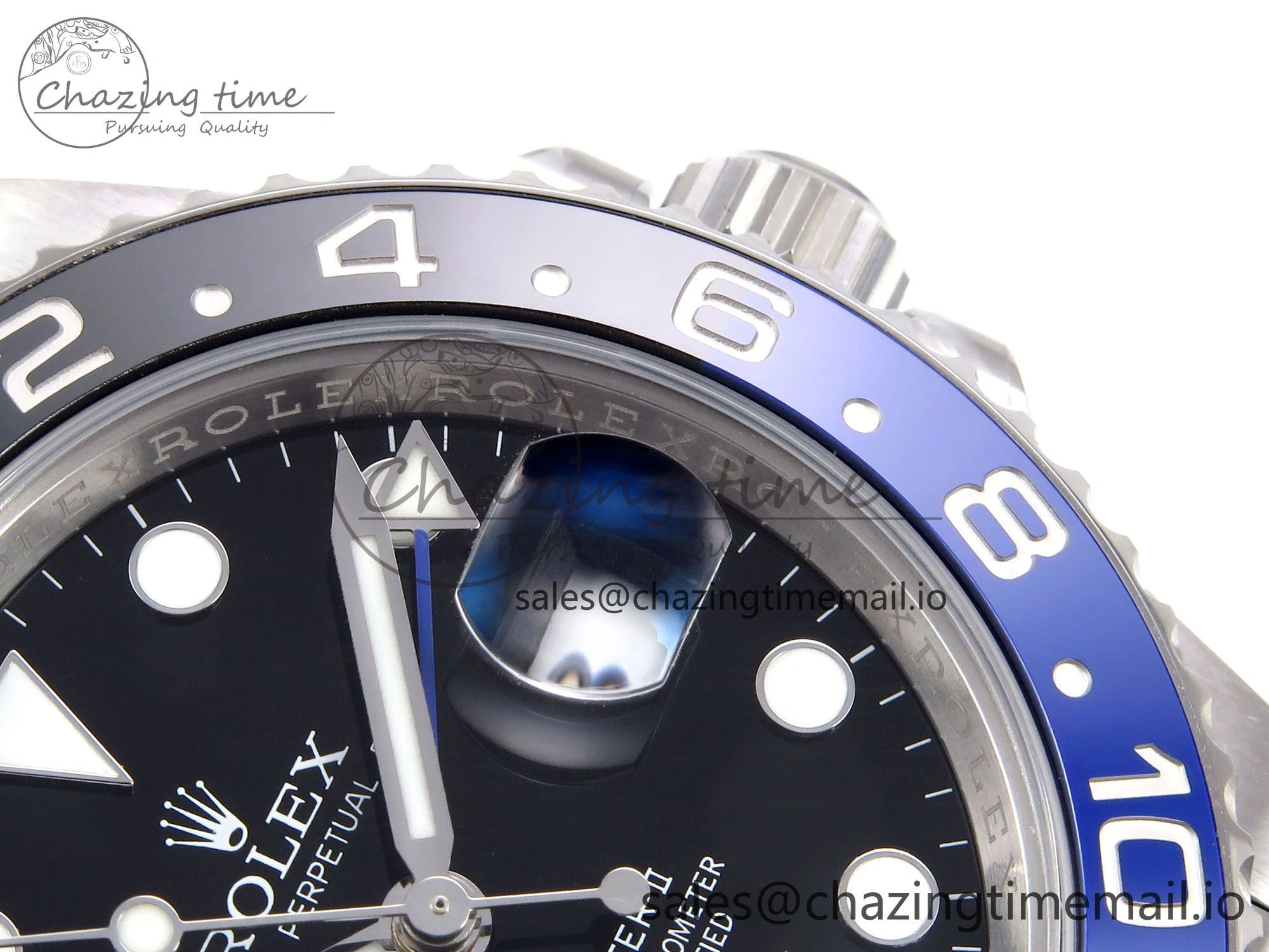 GMT-Master II 126710 BLNR 904L THBF 1:1 Best Edition on Jubilee Bracelet SH3285 CHS