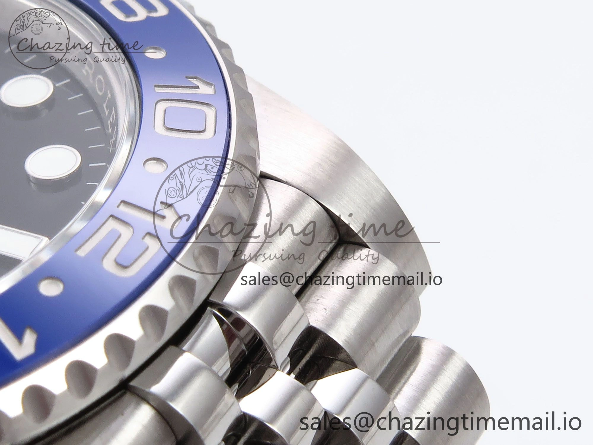 GMT-Master II 126710 BLNR 904L THBF 1:1 Best Edition on Jubilee Bracelet SH3285 CHS