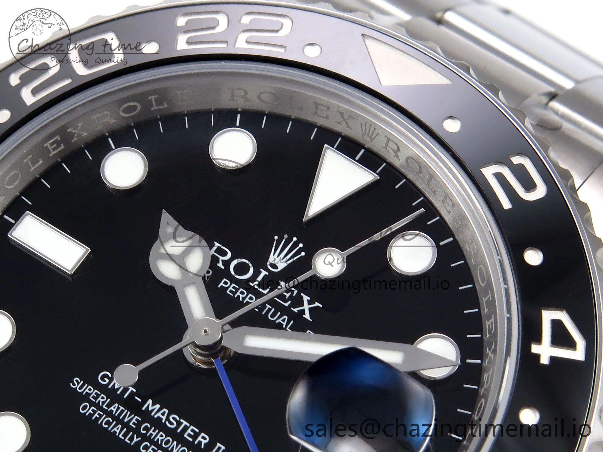 GMT-Master II 126710 BLNR 904L THBF 1:1 Best Edition on Oyster Bracelet SH3285 CHS