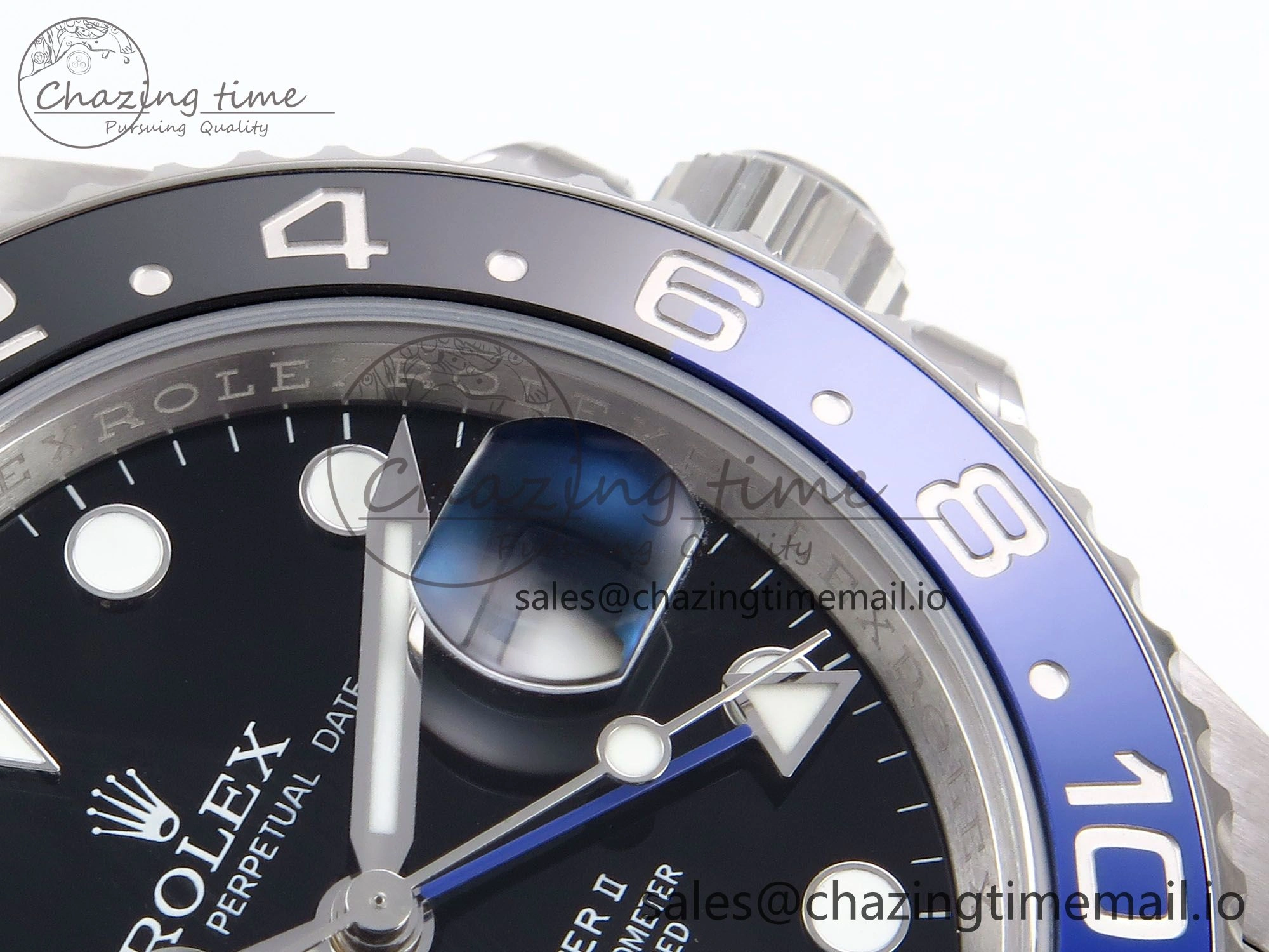 GMT-Master II 126710 BLNR 904L THBF 1:1 Best Edition on Oyster Bracelet SH3285 CHS