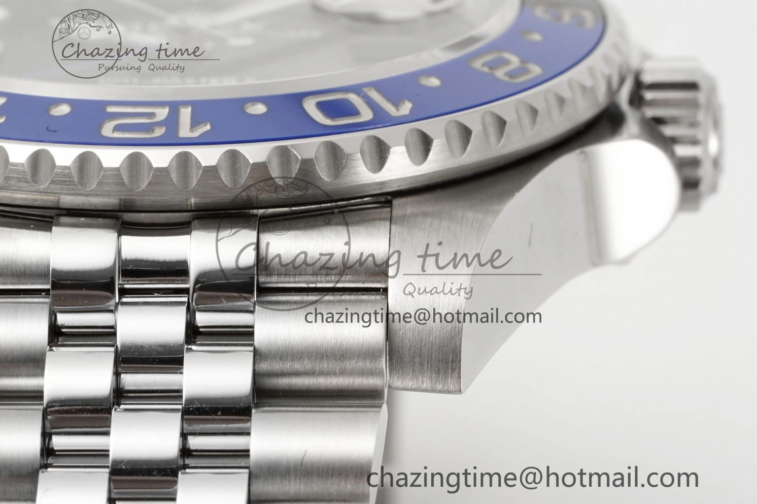 GMT Master II 126710 BLNR Batman 904L SS C+F 1:1 Best Edition Black Dial on Jubilee Bracelet SH3285 CHS