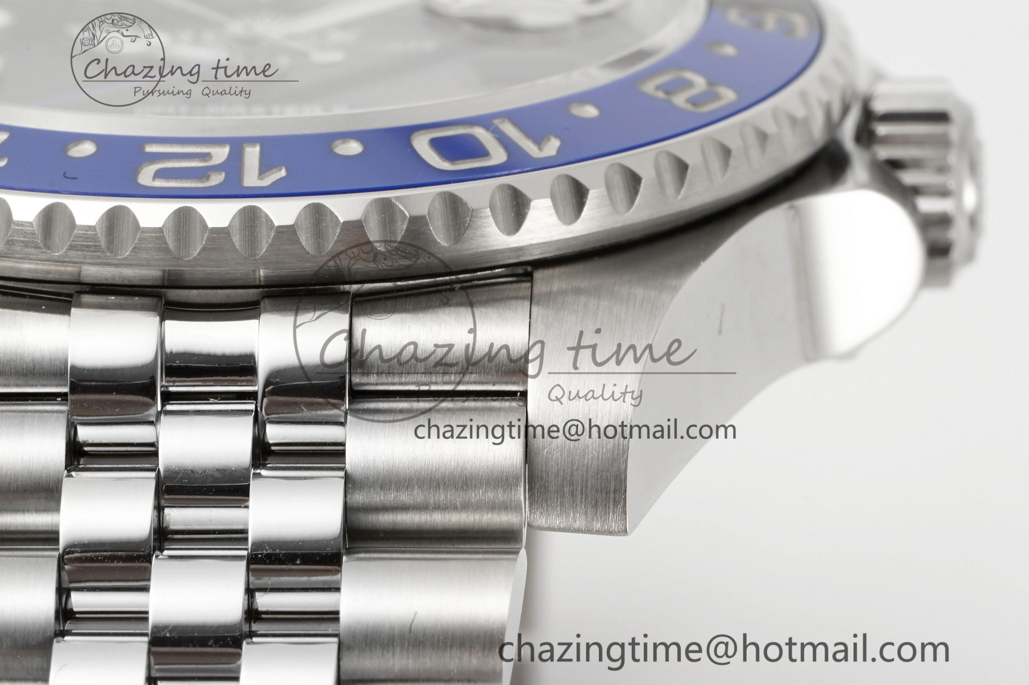 GMT Master II 126710 BLNR Batman 904L SS C+F 1:1 Best Edition Black Dial on Jubilee Bracelet SH3285 CHS