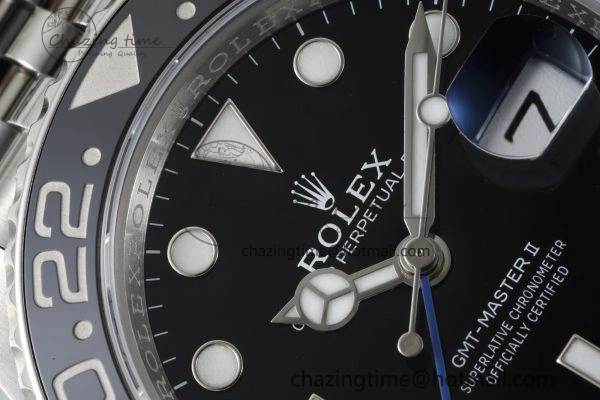 GMT Master II 126710 BLNR Batman 904L SS C+F 1:1 Best Edition Black Dial on Jubilee Bracelet VR3285 CHS