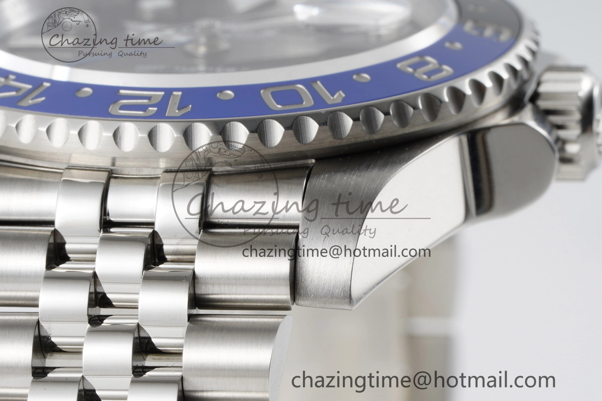 GMT Master II 126710 BLNR Batman 904L SS C+F 1:1 Best Edition Black Dial on Jubilee Bracelet VR3285 CHS