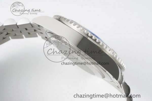 GMT Master II 126710 BLNR Batman 904L SS C+F 1:1 Best Edition Black Dial on Jubilee Bracelet VR3285 CHS