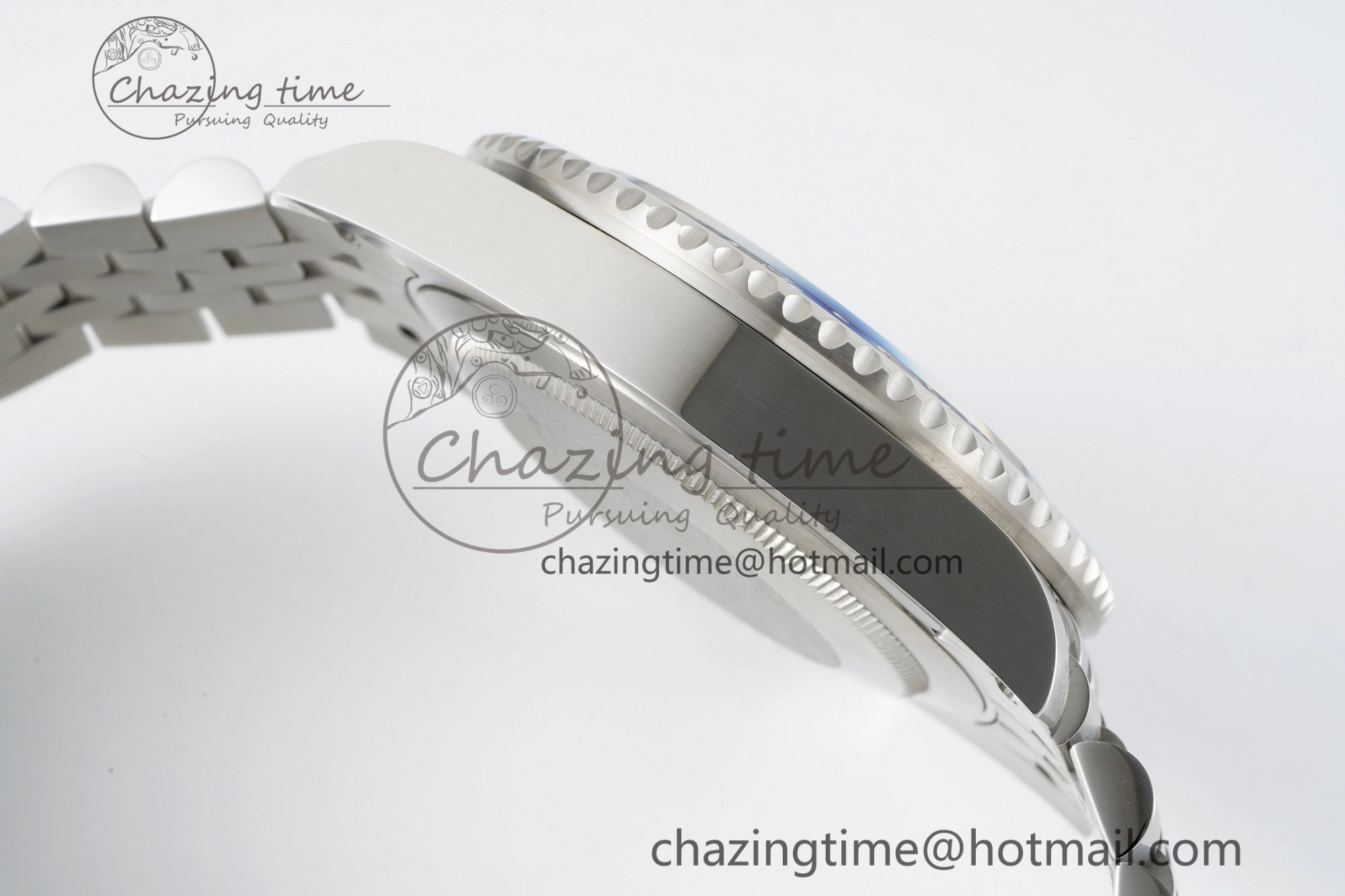 GMT Master II 126710 BLNR Batman 904L SS C+F 1:1 Best Edition Black Dial on Jubilee Bracelet VR3285 CHS
