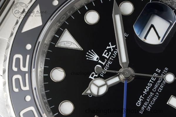 GMT Master II 126710 BLNR Batman 904L SS C+F 1:1 Best Edition Black Dial on Oyster Bracelet VR3285 CHS