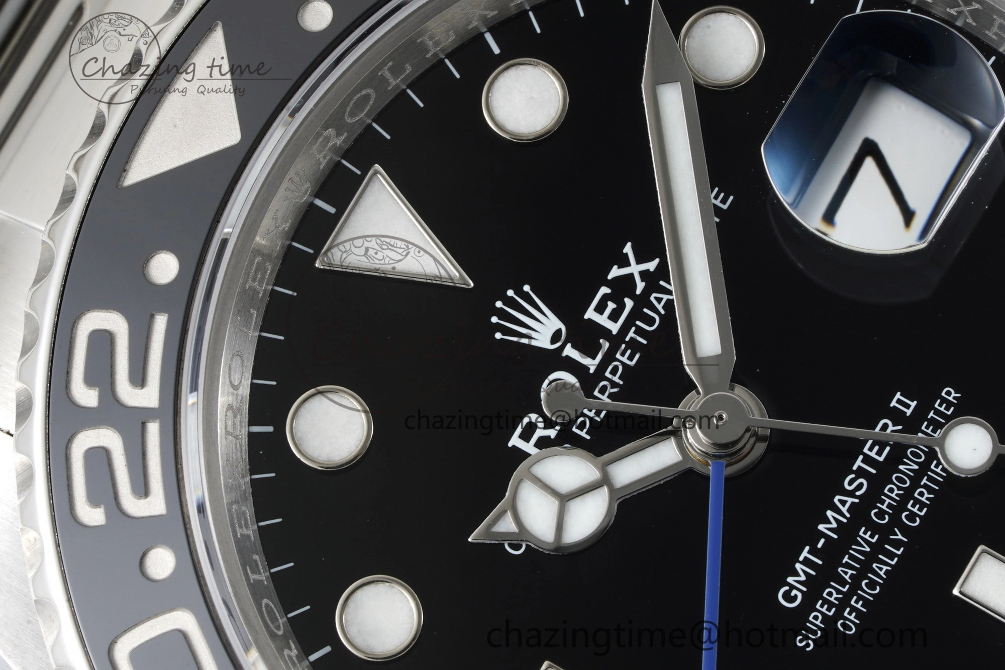 GMT Master II 126710 BLNR Batman 904L SS C+F 1:1 Best Edition Black Dial on Oyster Bracelet VR3285 CHS