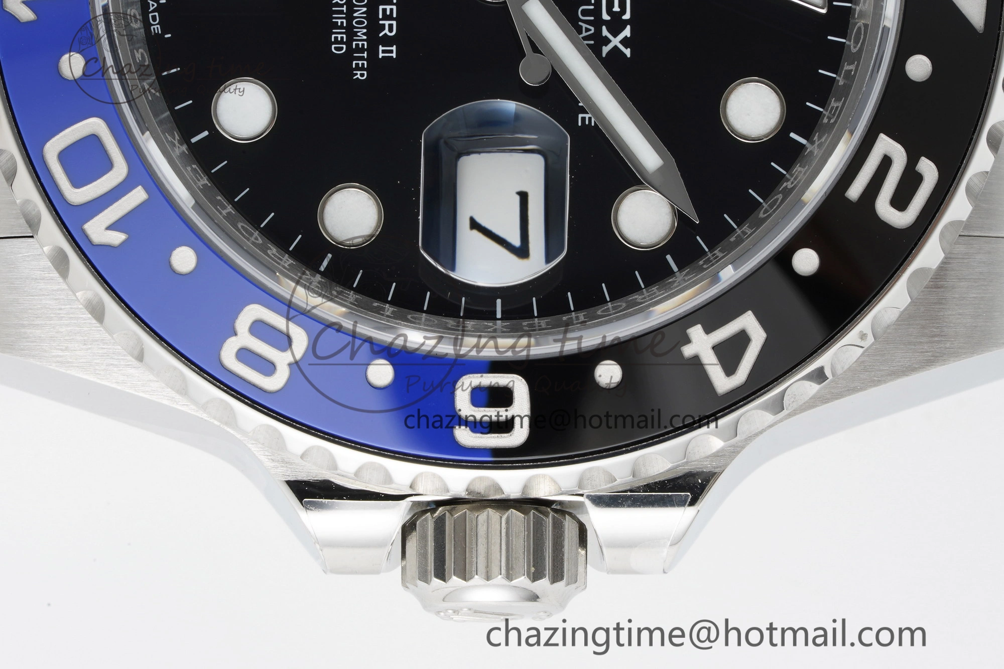 GMT Master II 126710 BLNR Batman 904L SS C+F 1:1 Best Edition Black Dial on Oyster Bracelet VR3285 CHS