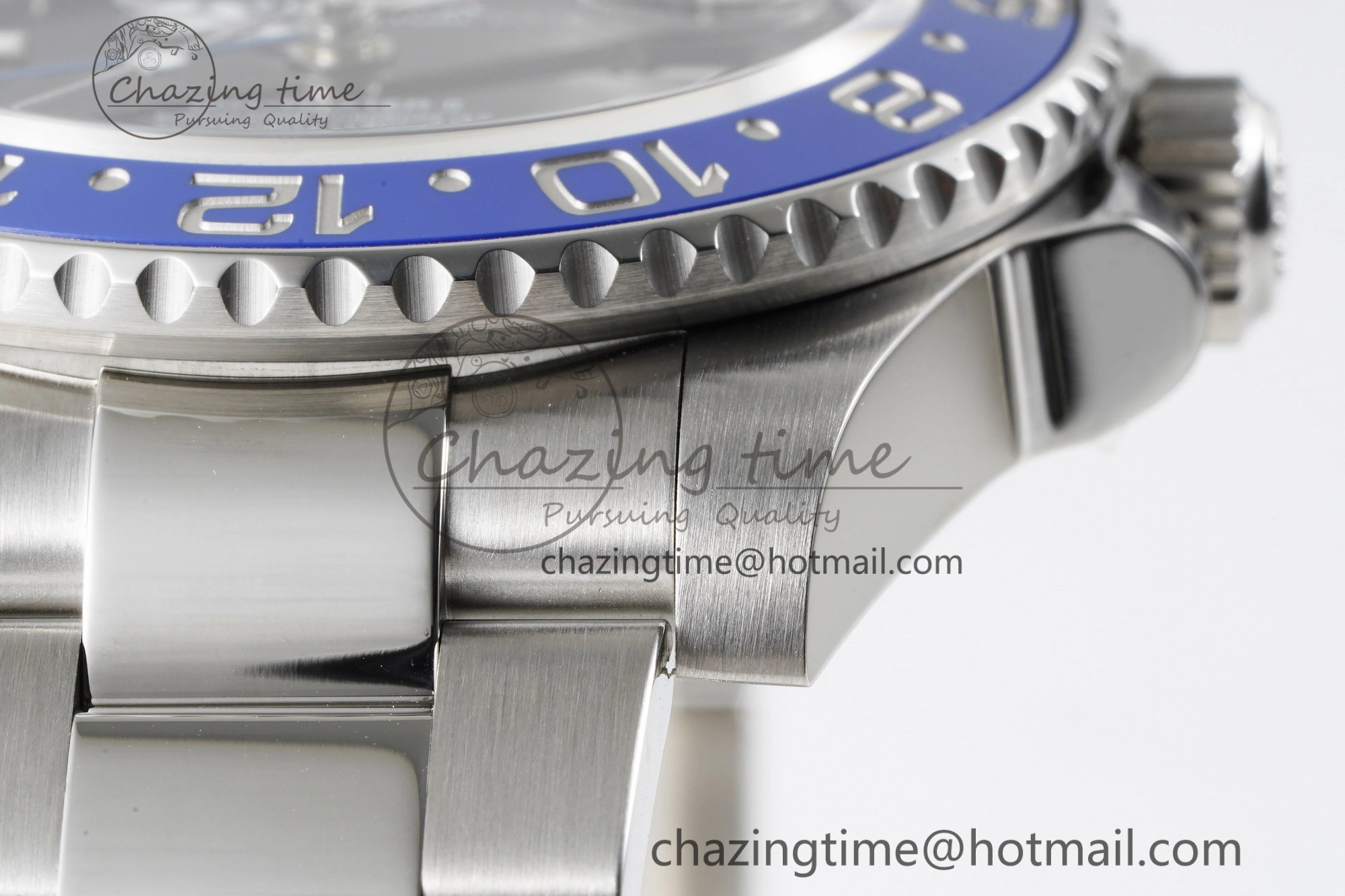 GMT Master II 126710 BLNR Batman 904L SS C+F 1:1 Best Edition Black Dial on Oyster Bracelet VR3285 CHS