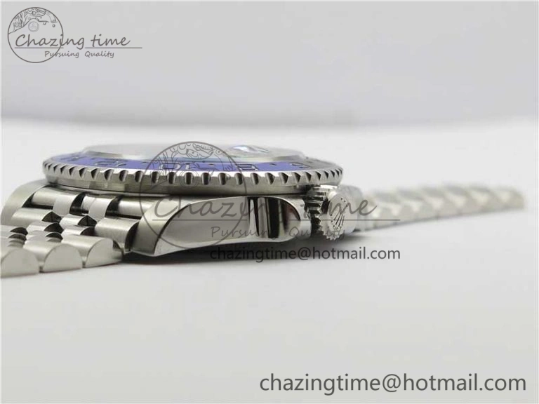 GMT-Master II 126710 BLNR Black Blue Ceramic 904L D1F 1:1 Best Edition On Jubilee Bracelet SA3186