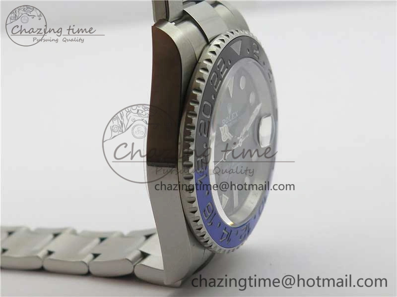 GMT-Master II 126710 BLNR Black Blue Ceramic 904L D1F 1:1 Best Edition On Oyaster Bracelet SA3186