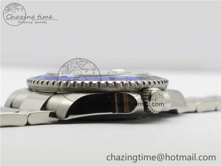 GMT-Master II 126710 BLNR Black Blue Ceramic 904L D1F 1:1 Best Edition On Oyaster Bracelet SA3186
