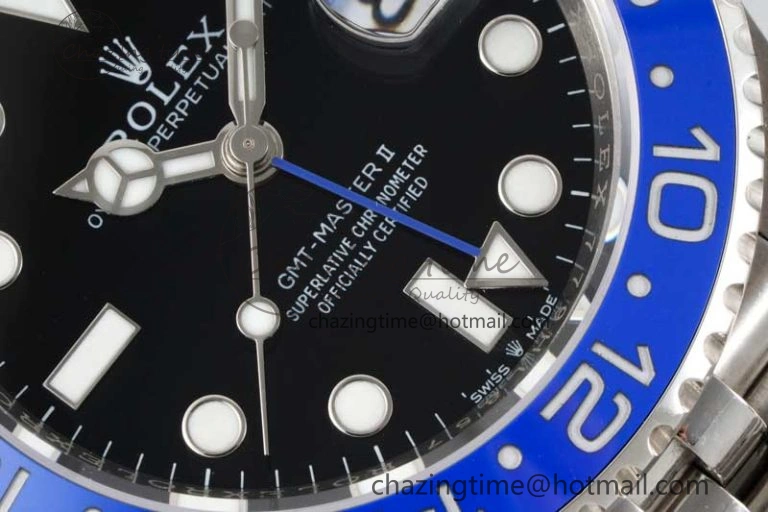GMT-Master II 126710 BLNR Black Blue Ceramic 904L Steel APSF 1:1 Best Edition VR3285 CHS