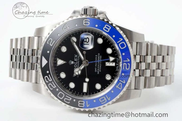 GMT-Master II 126710 BLNR Black Blue Ceramic 904L Steel APSF 1:1 Best Edition VR3285 CHS