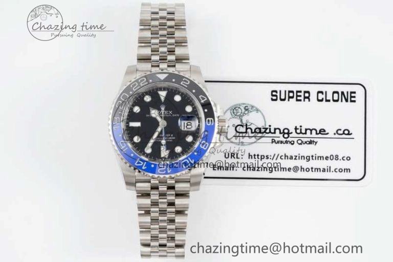 GMT-Master II 126710 BLNR Black Blue Ceramic 904L Steel APSF 1:1 Best Edition VR3285 CHS