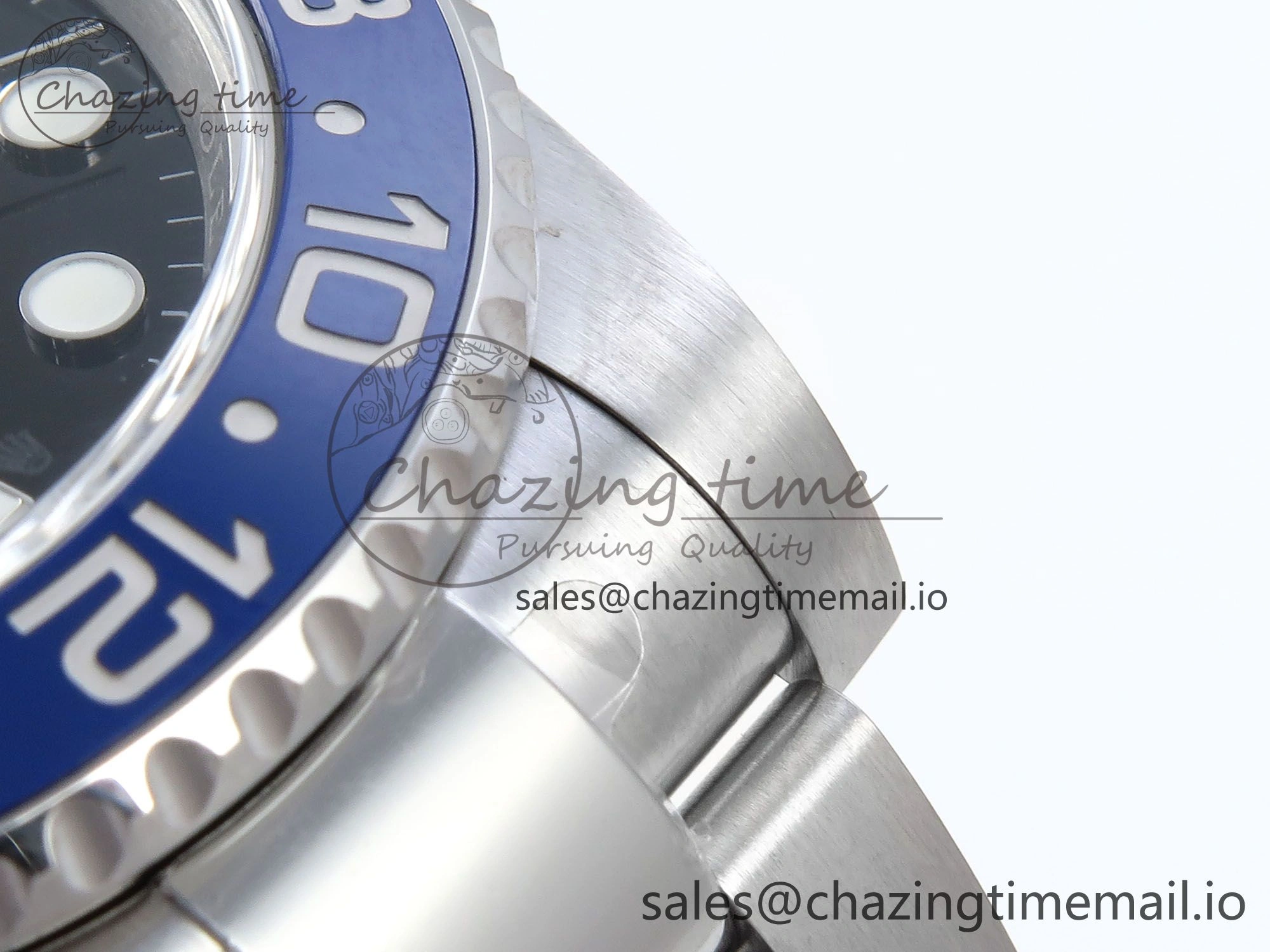 GMT-Master II 126710 BLNR Black Blue Ceramic 904L Steel EWE 1:1 Best Edition on Oyster Strap EWE3285 V5