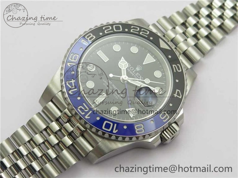 GMT-Master II 126710 BLNR Black Blue Ceramic 904L Steel VRF 1:1 Best Edition SA3285 CHS V2
