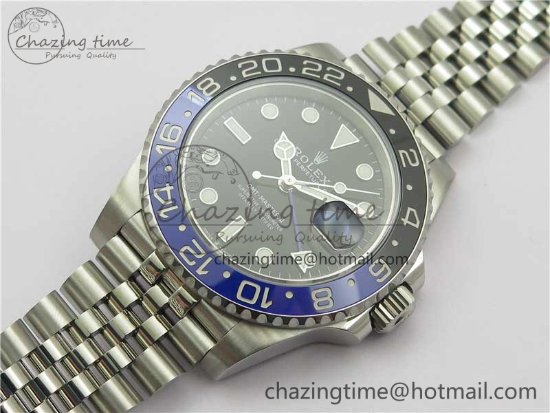 GMT-Master II 126710 BLNR Black Blue Ceramic 904L Steel VRF 1:1 Best Edition SA3285 CHS V2