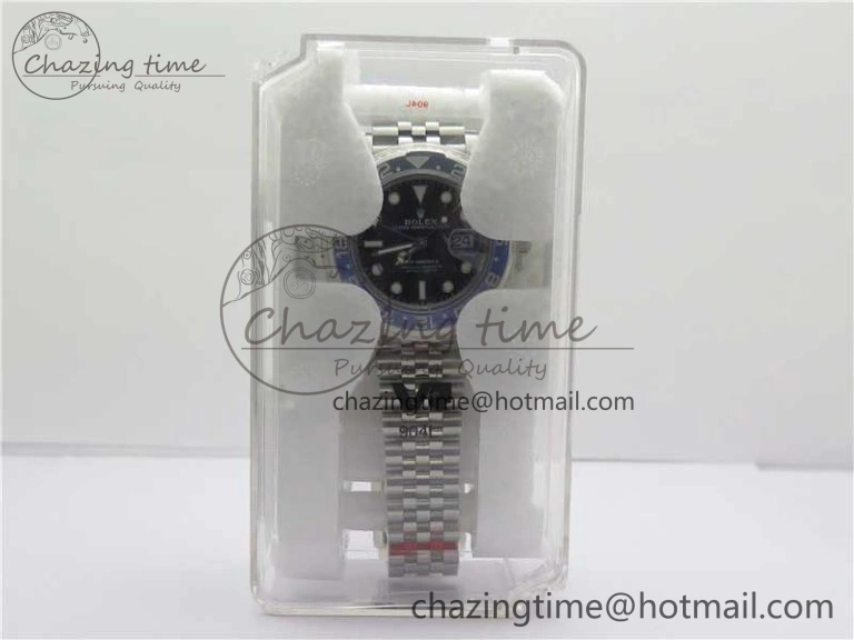 GMT-Master II 126710 BLNR Black Blue Ceramic 904L Steel VRF 1:1 Best Edition SA3285 CHS V2