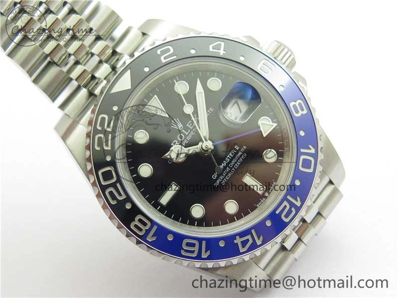 GMT-Master II 126710 BLNR Black Blue Ceramic 904L Steel VRF 1:1 Best Edition SA3285 CHS V2