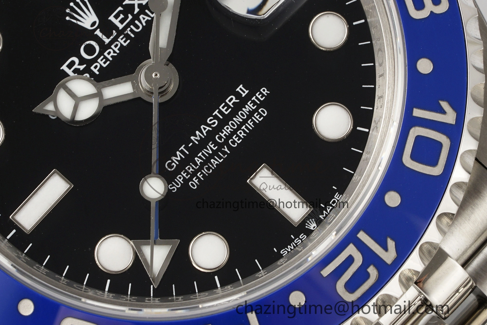 GMT-Master II 126710 BLNR Blue Black Ceramic 904L ARF 1:1 Best Edition on Jubilee Bracelet SH3285 CHS