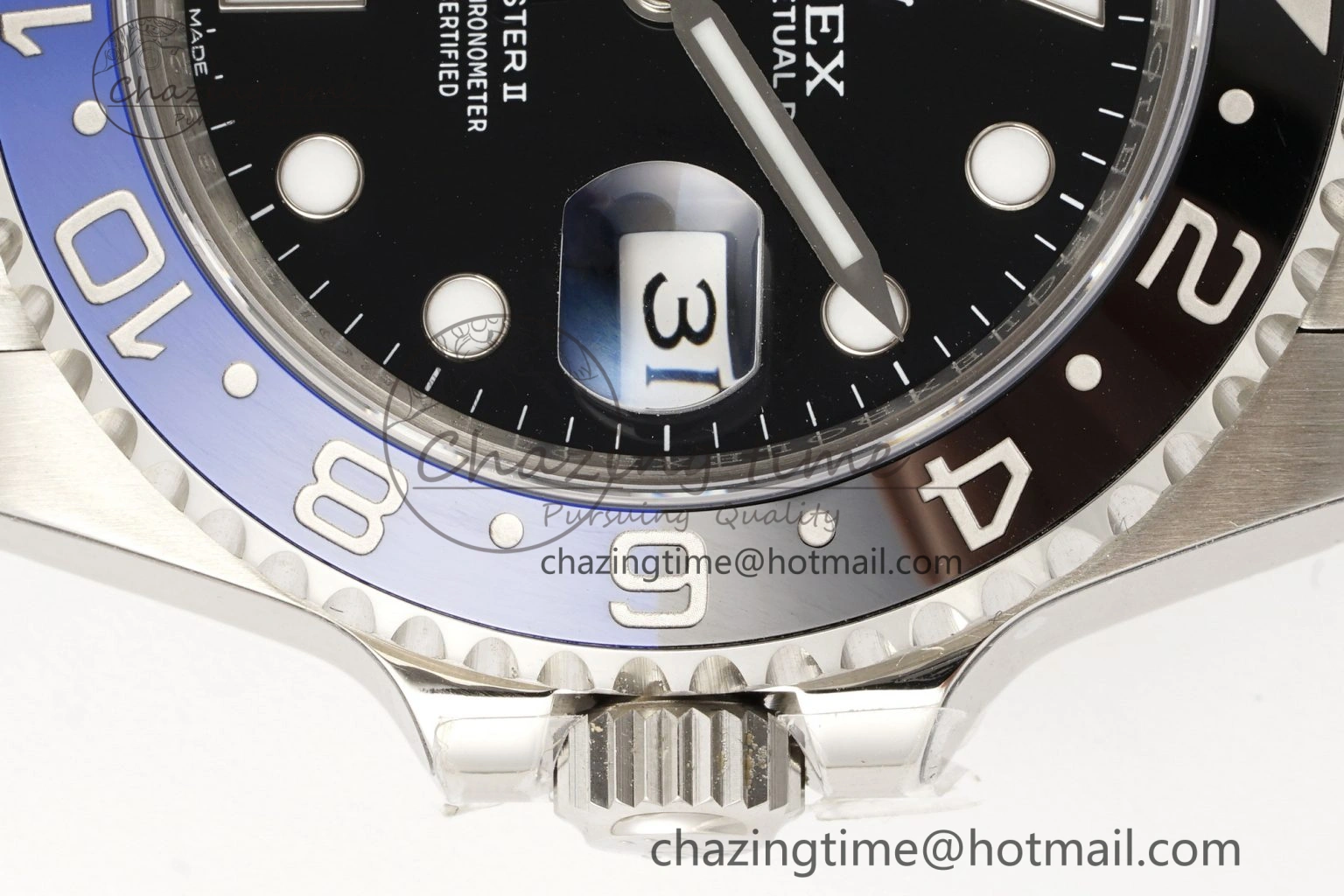 GMT-Master II 126710 BLNR Blue Black Ceramic 904L ARF 1:1 Best Edition on Jubilee Bracelet SH3285 CHS