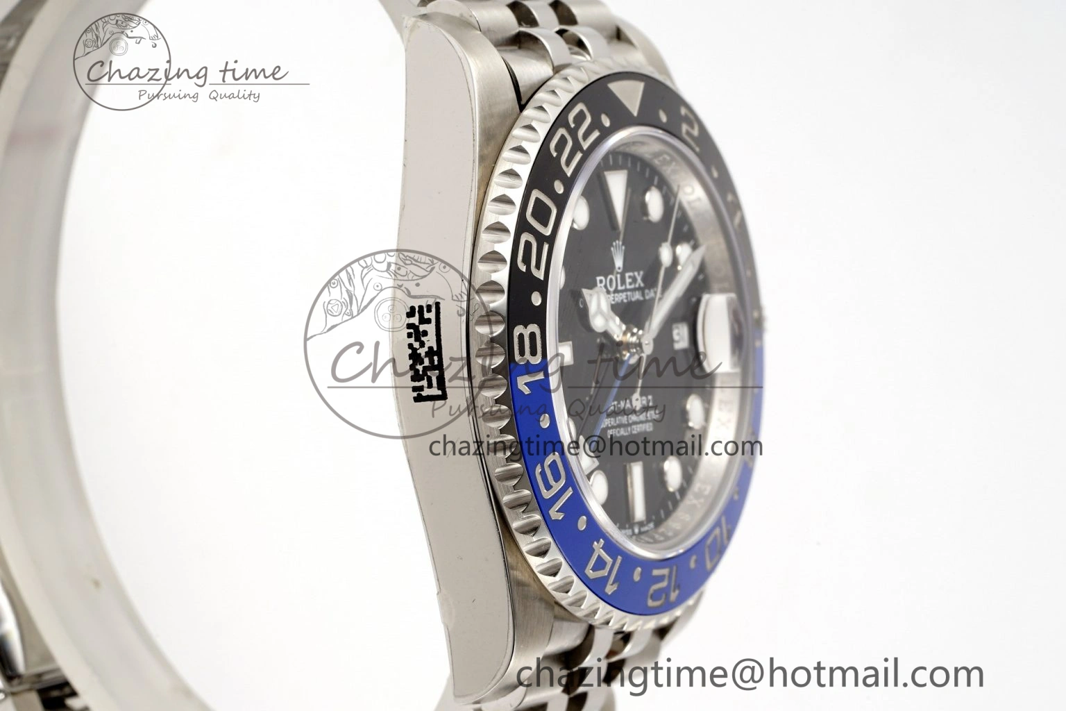 GMT-Master II 126710 BLNR Blue Black Ceramic 904L ARF 1:1 Best Edition on Jubilee Bracelet SH3285 CHS