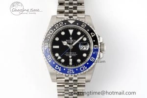 GMT-Master II 126710 BLNR Blue Black Ceramic Clean Factory Best Edition on Jubilee Bracelet DD3285 CHS