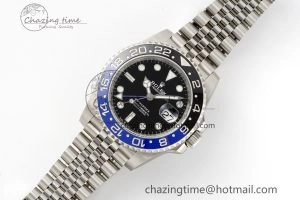 GMT-Master II 126710 BLNR Blue Black Ceramic Clean Factory Best Edition on Jubilee Bracelet DD3285 CHS