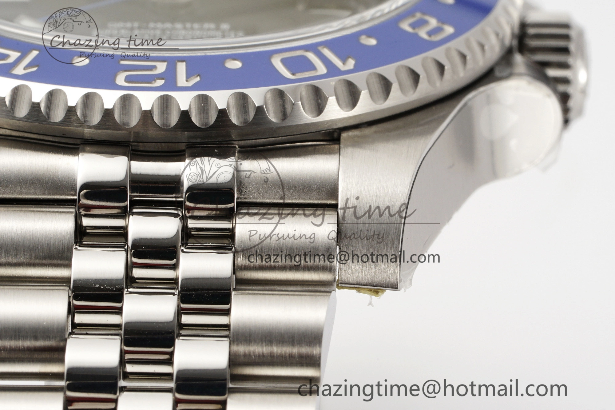 GMT-Master II 126710 BLNR Blue Black Ceramic Clean Factory Best Edition on Jubilee Bracelet DD3285 CHS