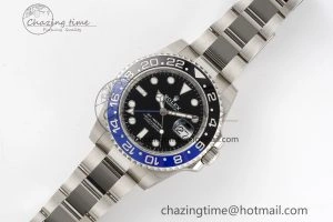 GMT-Master II 126710 BLNR Blue Black Ceramic Clean Factory Best Edition on Oyster Bracelet DD3285 CHS