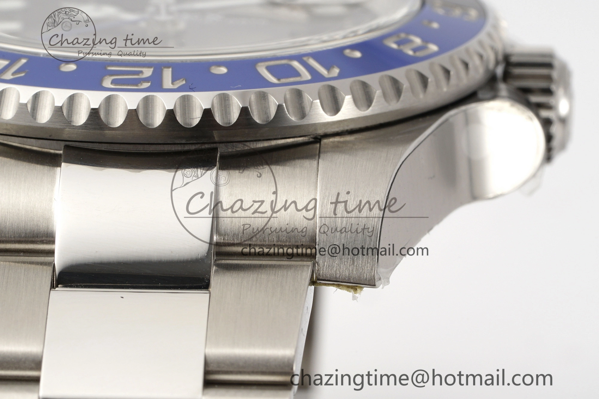 GMT-Master II 126710 BLNR Blue Black Ceramic Clean Factory Best Edition on Oyster Bracelet DD3285 CHS