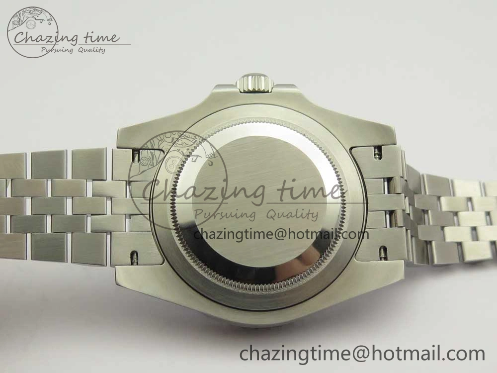 GMT-Master II 126710 BLNR GMF 904L Steel Edition Black Dial on SS Jubilee Bracelet A2836