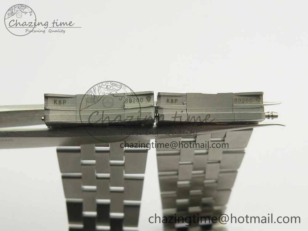GMT-Master II 126710 BLNR GMF 904L Steel Edition Black Dial on SS Jubilee Bracelet A2836