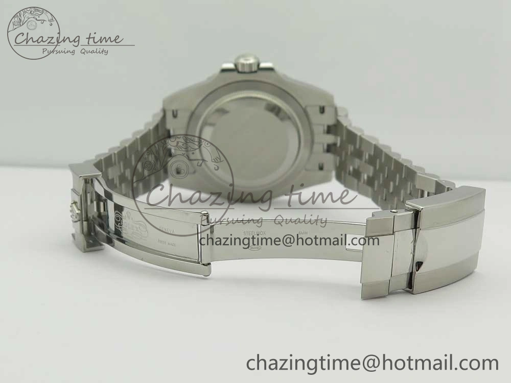 GMT-Master II 126710 BLNR GMF 904L Steel Edition Black Dial on SS Jubilee Bracelet A2836