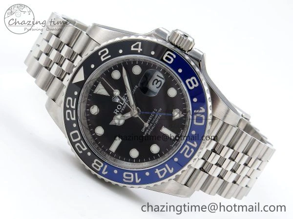 GMT Master II 126710 BLNR HGF 904L SS 1:1 Best Edition on Jubilee Bracelet VR3186 CHS