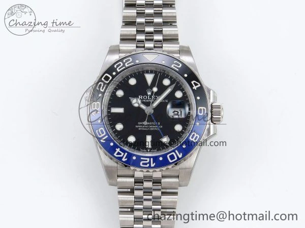 GMT Master II 126710 BLNR HGF 904L SS 1:1 Best Edition on Jubilee Bracelet VR3186 CHS