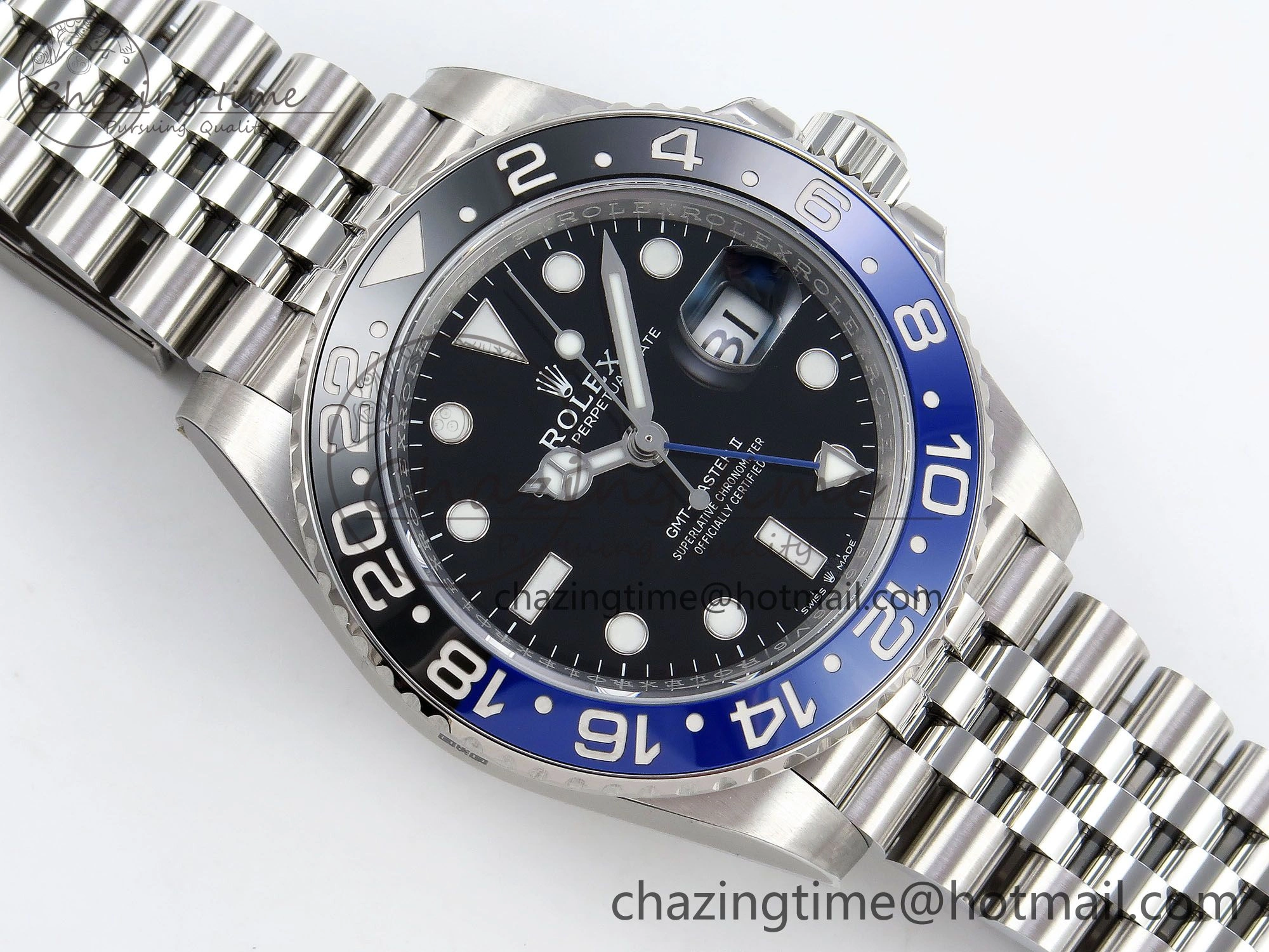 GMT Master II 126710 BLNR HGF 904L SS 1:1 Best Edition on Jubilee Bracelet VR3186 CHS