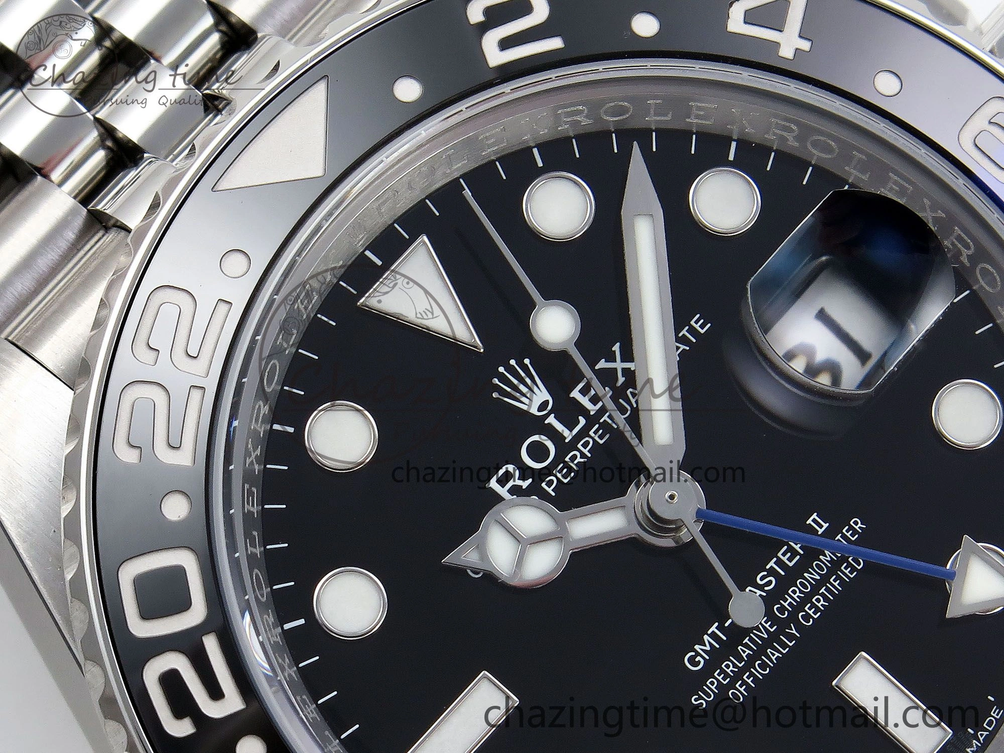 GMT Master II 126710 BLNR HGF 904L SS 1:1 Best Edition on Jubilee Bracelet VR3186 CHS