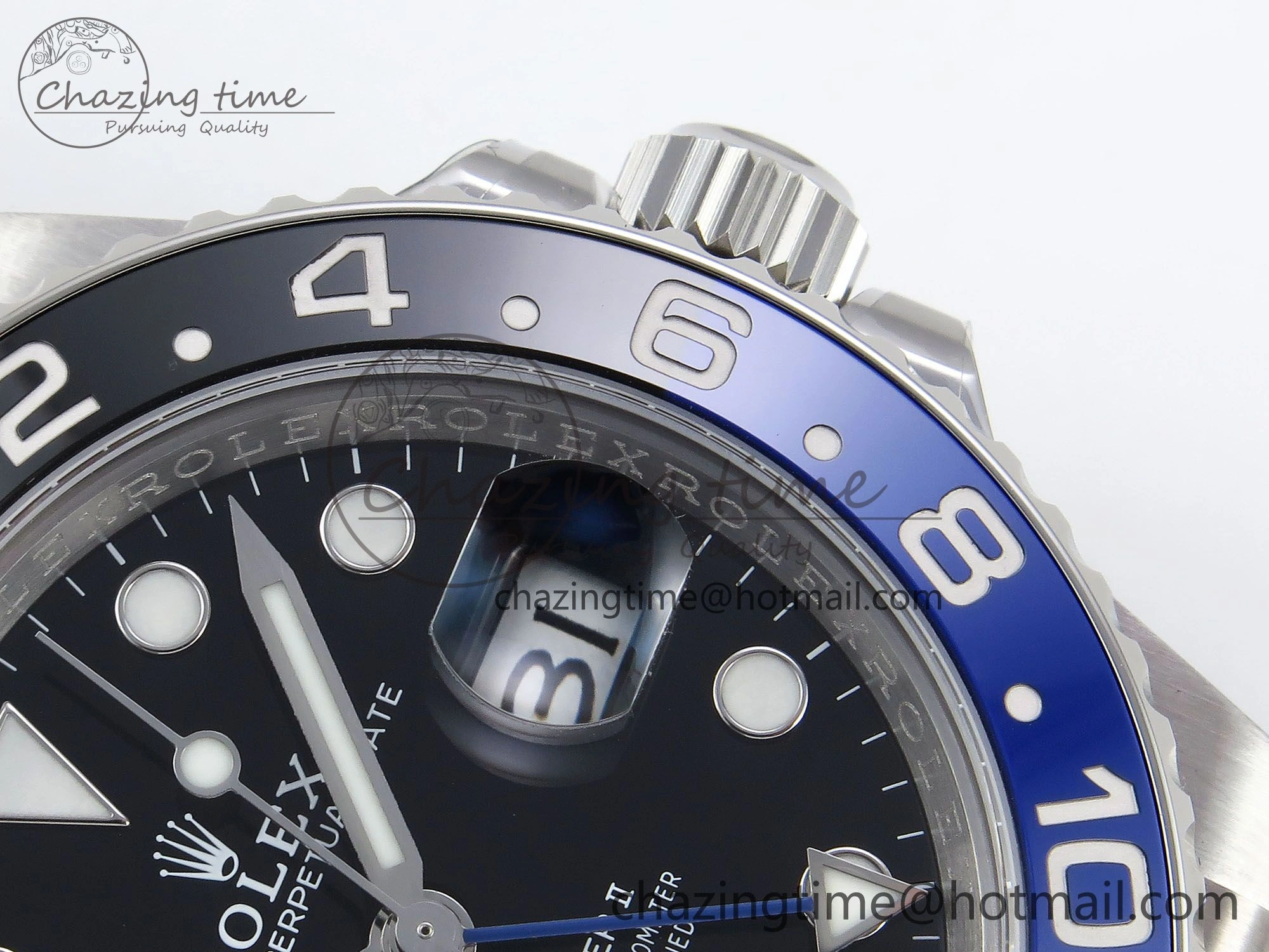 GMT Master II 126710 BLNR HGF 904L SS 1:1 Best Edition on Jubilee Bracelet VR3186 CHS