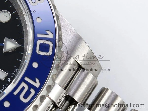 GMT Master II 126710 BLNR HGF 904L SS 1:1 Best Edition on Jubilee Bracelet VR3186 CHS