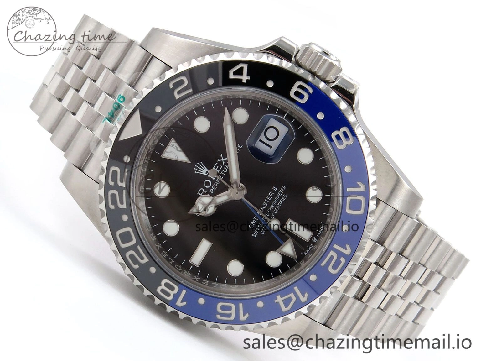 GMT-Master II 126710 BLNR ZF 1:1 Best Edition on Jubilee Bracelet SH3285