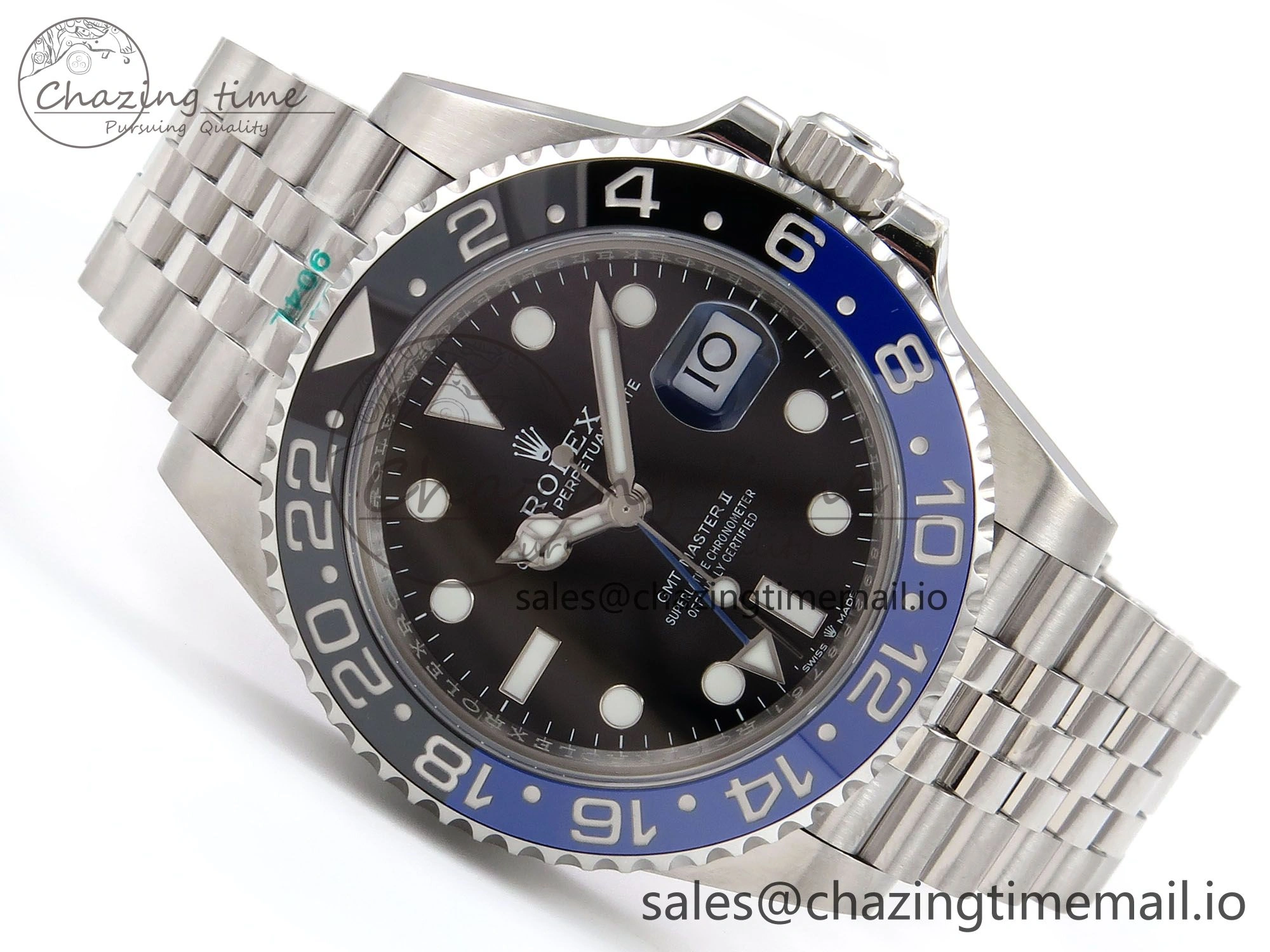 GMT-Master II 126710 BLNR ZF 1:1 Best Edition on Jubilee Bracelet SH3285