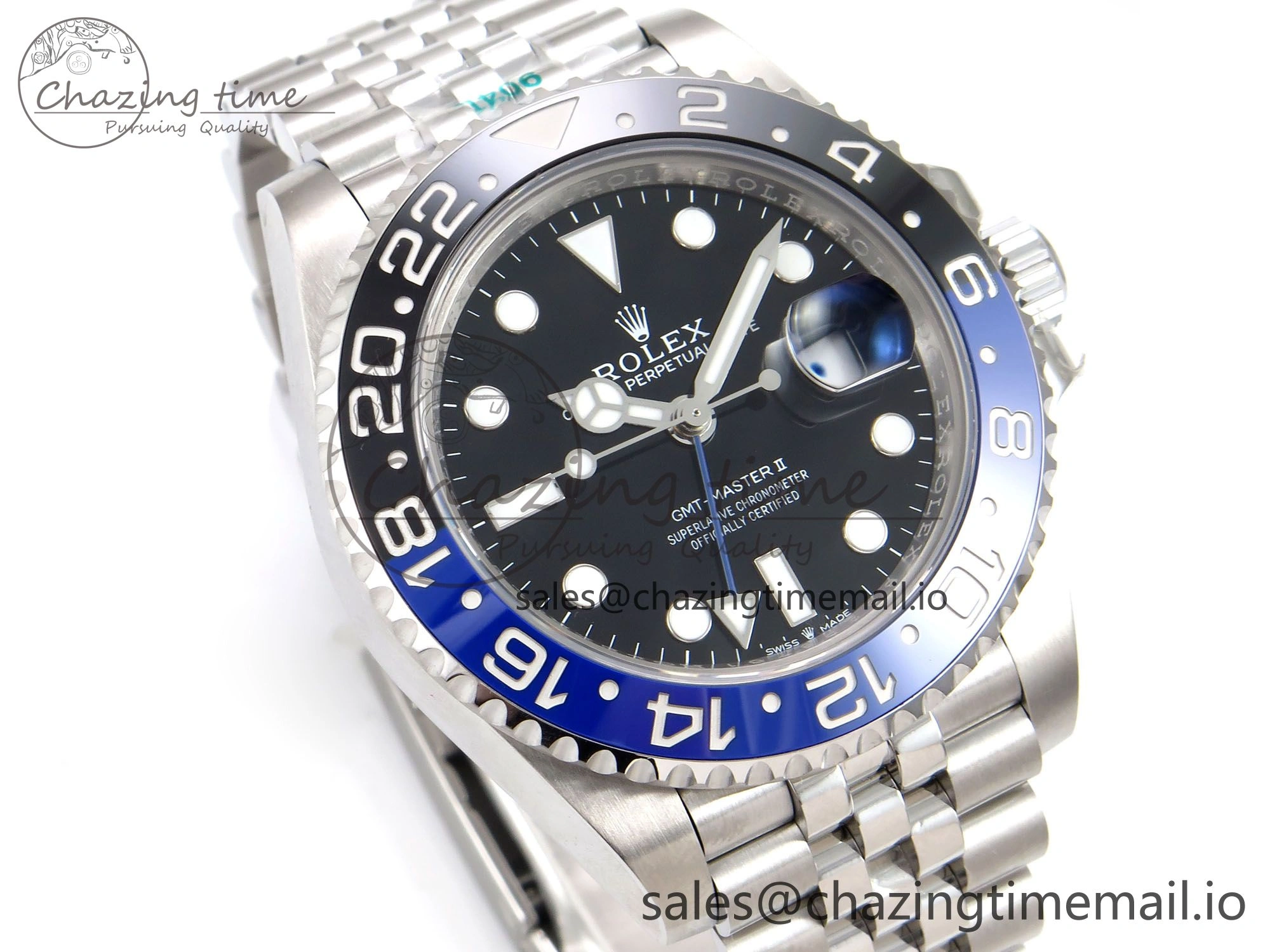 GMT-Master II 126710 BLNR ZF 1:1 Best Edition on Jubilee Bracelet SH3285