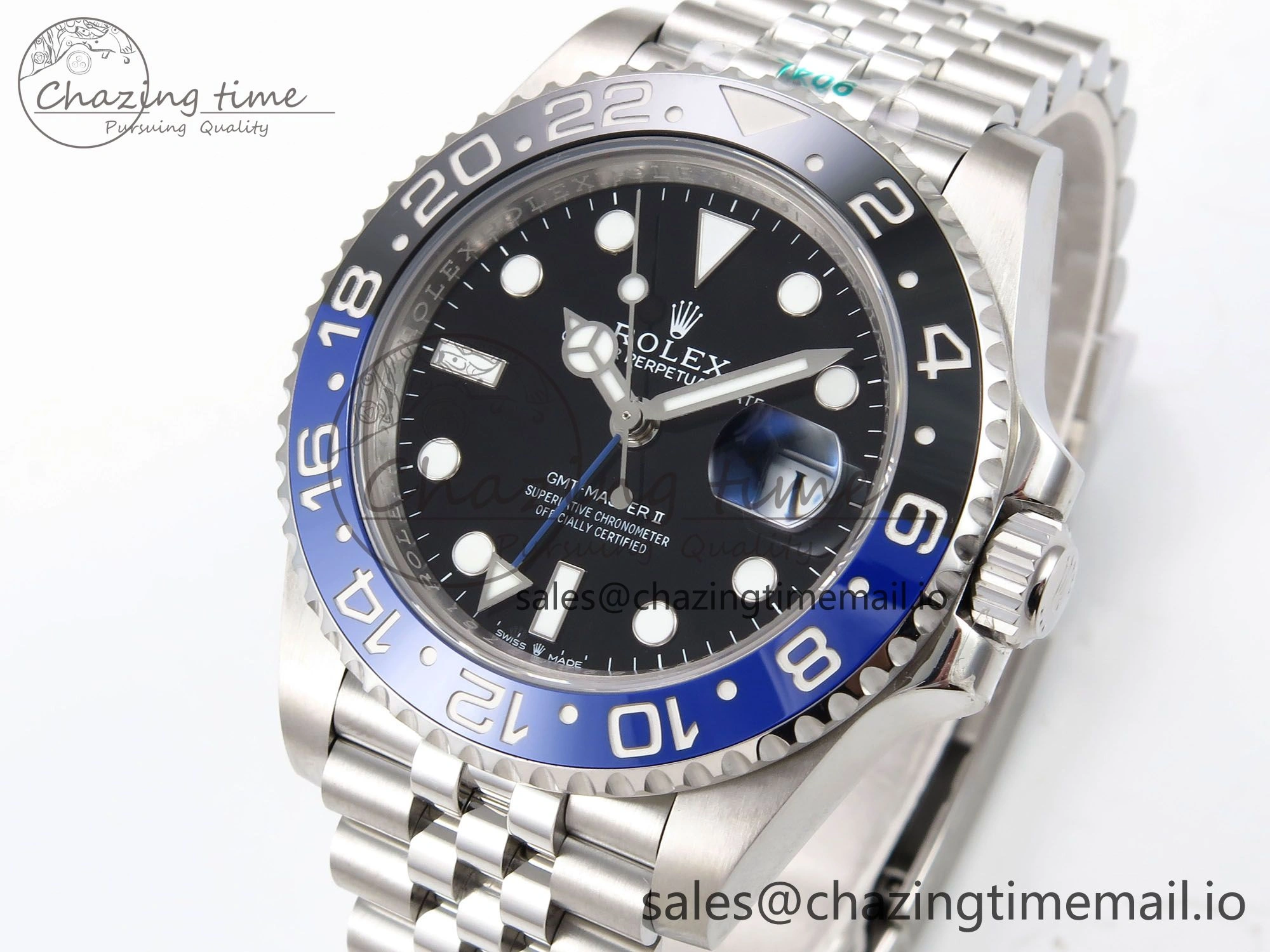 GMT-Master II 126710 BLNR ZF 1:1 Best Edition on Jubilee Bracelet SH3285